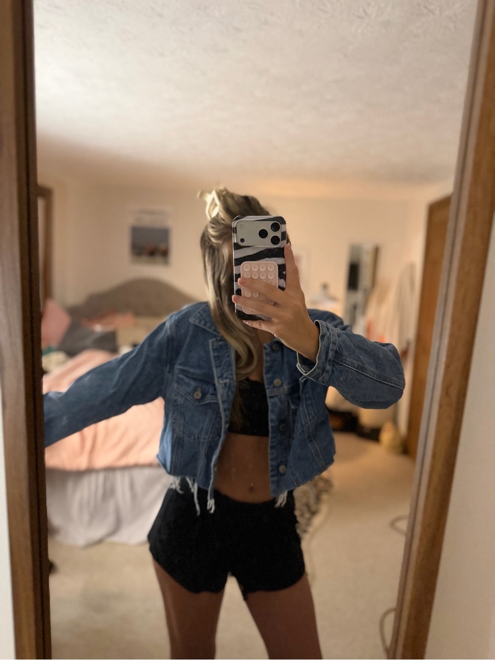 John Galt & Brandy Melville Cropped Denim Jacket